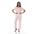 thumbnail image 2 of Flora Nikrooz 2 Piece Short Sleeve Capri PJ Set, 2 of 5