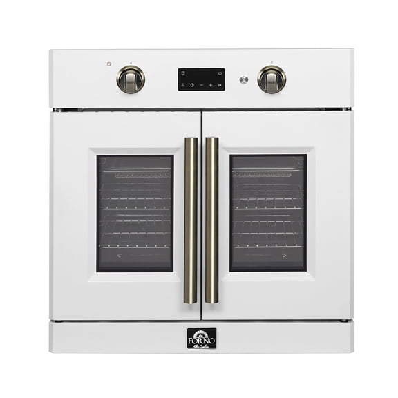 FORNO Asti 30-Inch French Door Electric Wall Oven