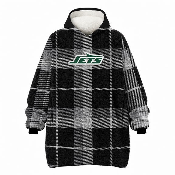 Pegasus Sports New York Jets Wearable Sherpa Throw