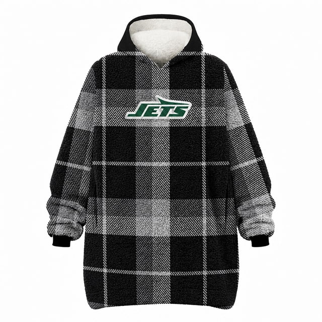 Pegasus Sports New York Jets Wearable Sherpa Throw