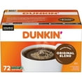 thumbnail image 1 of Dunkin' Donuts Medium Roast  K-Cup Coffee Pods, Original Blend, 72 ct., 1 of 6