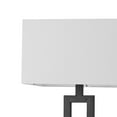 thumbnail image 4 of Globe Electric D'Alessio Floor Lamp in Matte Black with Linen Shade and LED Bulb, 4 of 9