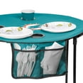 thumbnail image 5 of NFL 27.6" Round Tailgate Table with Shelf, 5 of 5