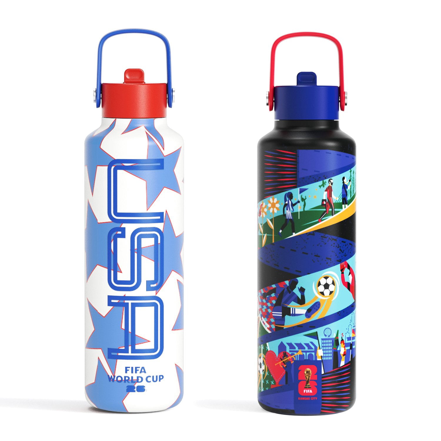 FIFA World Cup 2026 Performance 24oz Insulated Water Bottle, 2 FIFA World Cup 2026 Performance 24oz Insulated Water Bottle, 2