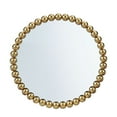 thumbnail image 4 of Azalea Park Metal Beaded 36" Round Wall Mirror, 4 of 12