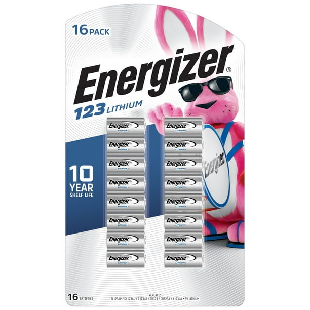 Energizer 123 Lithium 3V Photo Batteries, 16 pk. - Samsclub.com