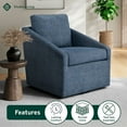 thumbnail image 2 of Studio Living Hanna Swivel Accent Chair, 2 of 7