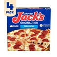 thumbnail image 1 of Jack's Original Thin Pepperoni Frozen Pizza 4 pk., 1 of 9