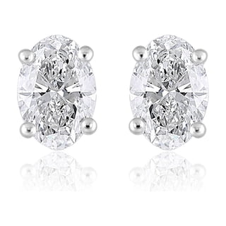 Lab Created 2.00 CT. T.W. Fancy Cut Diamond Stud Earrings