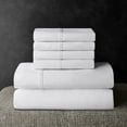 thumbnail interactive-video image 1 of Member’s Mark Hotel Premier Collection 700-Thread-Count Solid Egyptian Cotton Sheet Set, Assorted Sizes, 1 of 5