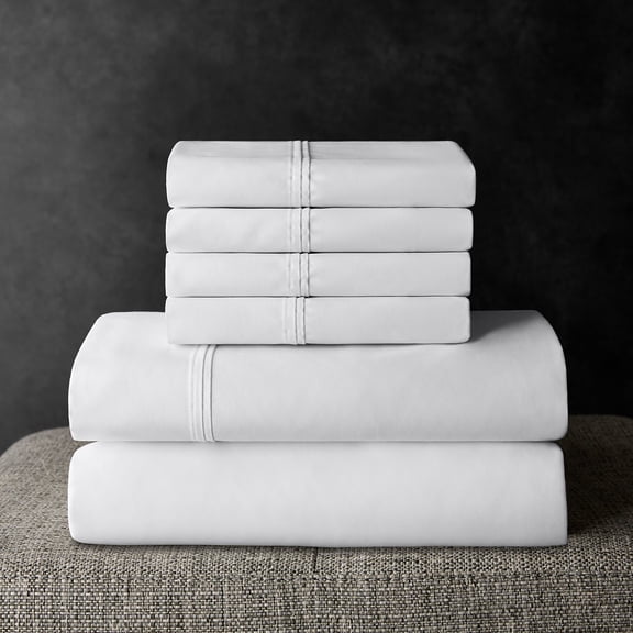 Member’s Mark Hotel Premier Collection 700-Thread-Count Solid Egyptian Cotton Sheet Set, Assorted Sizes