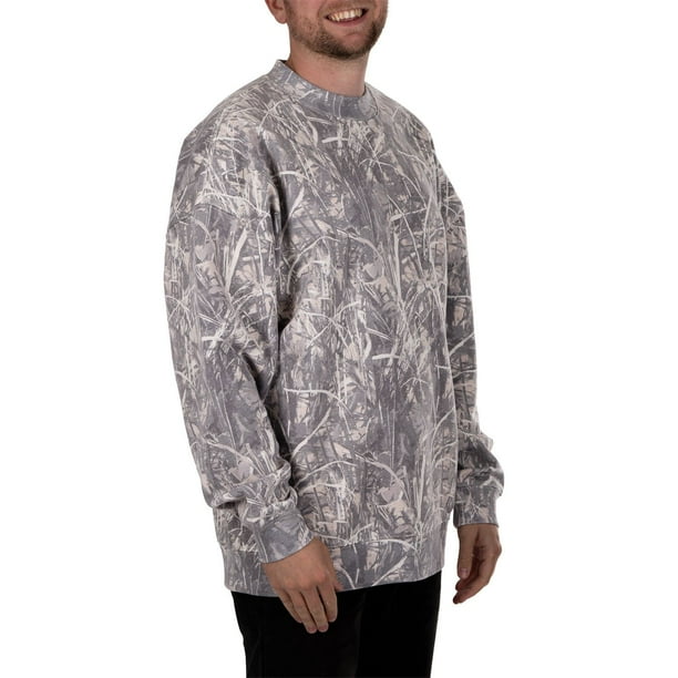 State of Mine Men's Camo Crewneck Fleece Sweatshirt - Samsclub.com