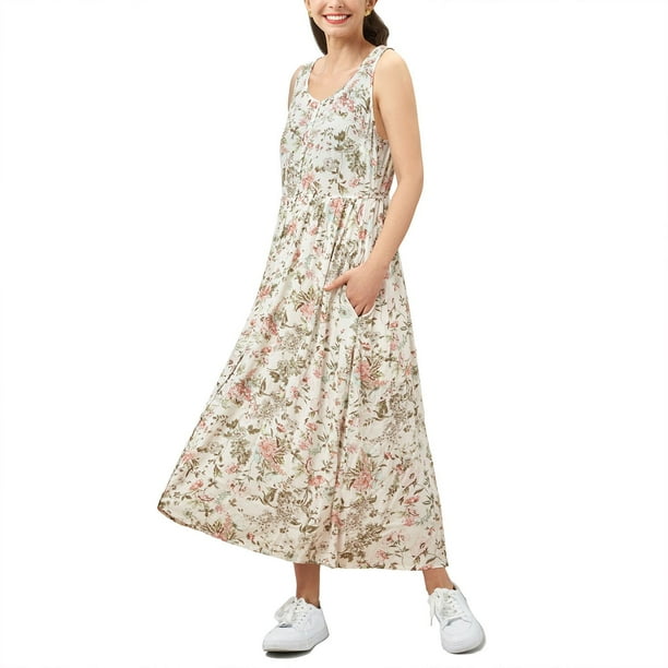 knee length dresses for ladies Ivory Button Front Midi Dress - All Dresses main image 1
