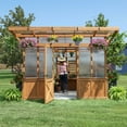 thumbnail image 12 of Backyard Discovery 11' x 7' Modern Cedar Greenhouse - DIY, 12 of 16
