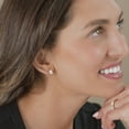 thumbnail image 6 of Lab Created Diamond Earrings in 14K Gold, 6 of 7