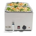 thumbnail image 2 of General Electric Countertop Food Warmer with Drain, Stainless-Steel (GFW-100D), 2 of 5