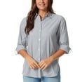 thumbnail image 1 of Gloria Vanderbilt Women's Button Down Shirt, 1 of 8