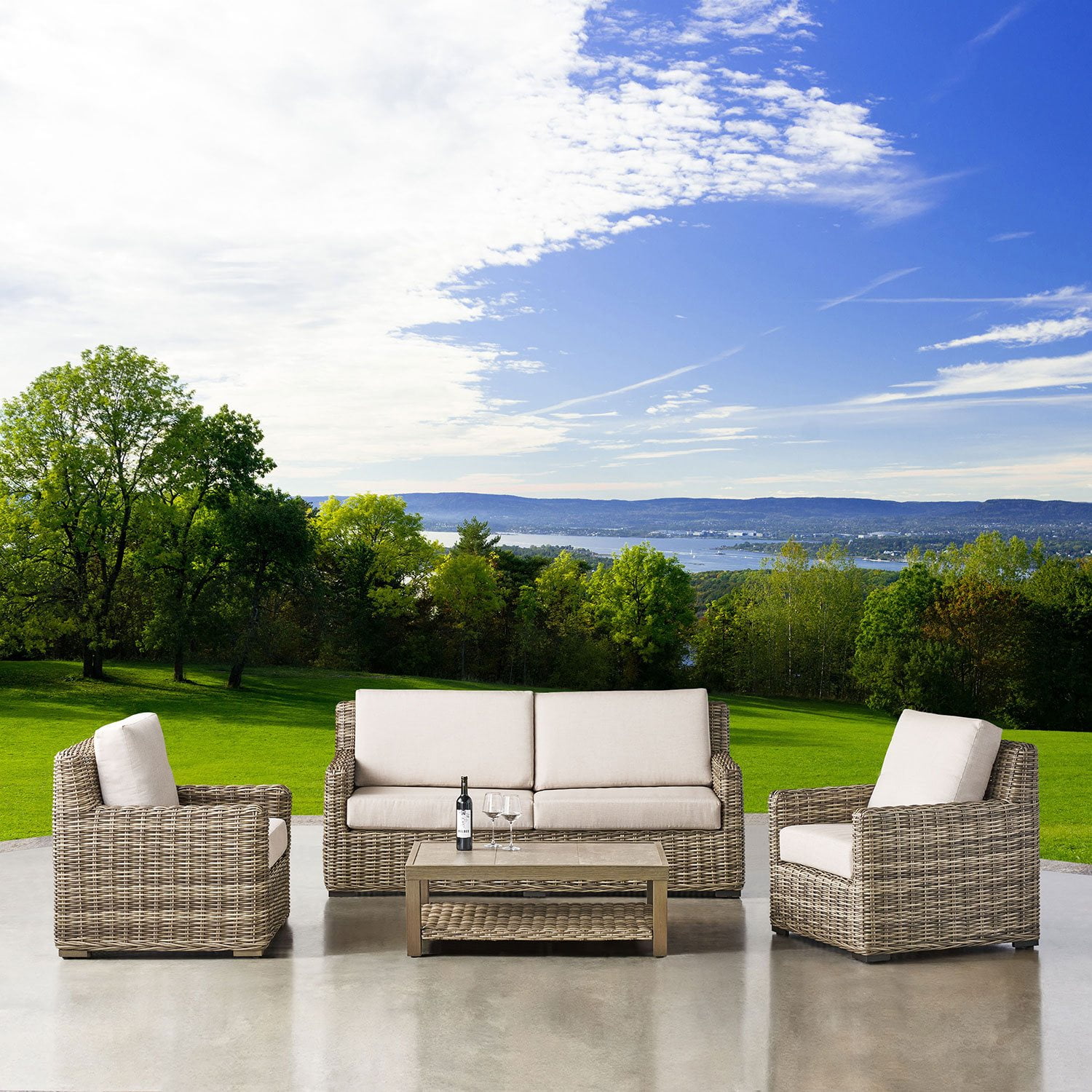Member's Mark Halstead Standard Seating Set with Sunbrella Fabric