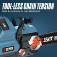 thumbnail image 5 of X6 60V Max* 16" Cordless Chainsaw, Brushless (4.0 Ah Battery & Charger Included), 5 of 14