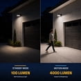 thumbnail image 3 of Westinghouse 4000-Lumen Solar LED Barn Light with Motion Sensor, 3 of 9