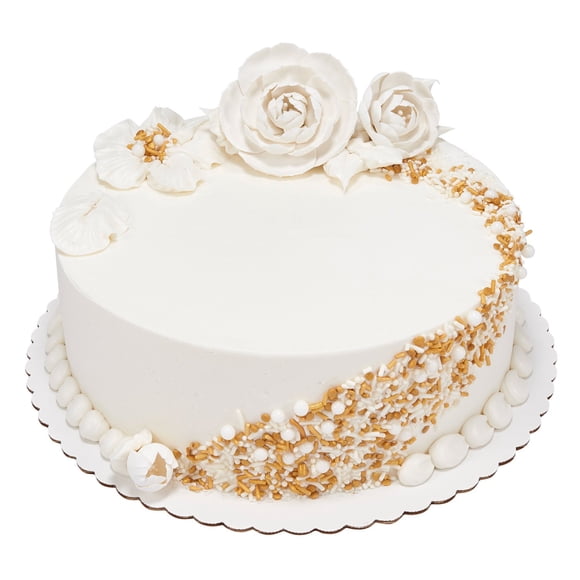 Graceful Radiance 10" Round Double Layer Cake