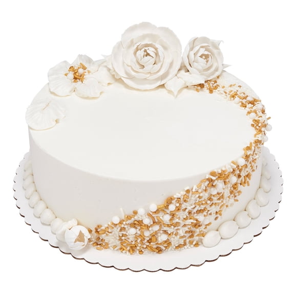 Graceful Radiance 10" Round Double Layer Cake