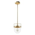 thumbnail image 2 of Hunter Karloff with Clear Glass Pendant Ceiling Light Fixture, 2 of 7