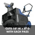 thumbnail image 5 of Snow Joe SJ618E Electric Single Stage Snow Thrower, 18-Inch, 13 Amp Motor, 5 of 12