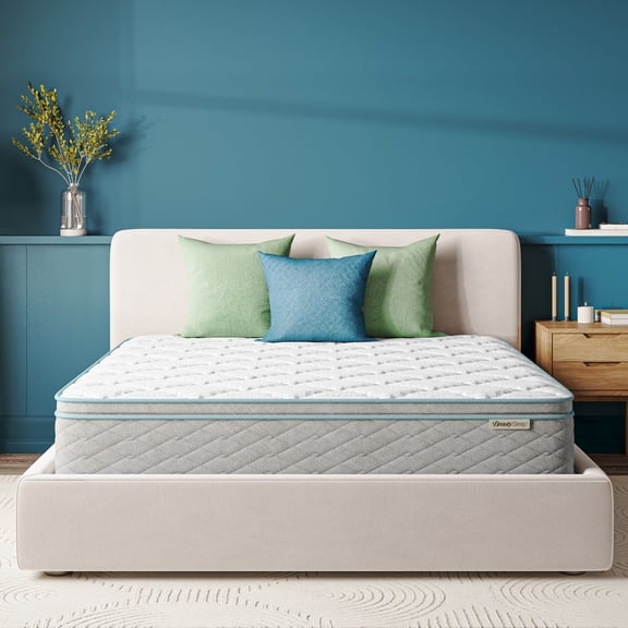 BeautySleep Coastline 12" Innerspring Mattress in a Box (Available in Firm & Plush Pillow-Top)