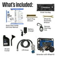 thumbnail image 5 of 12,500/9500–Watt Westinghouse Dual Fuel Portable Generator With CO Sensor + Remote Electric Start / Propane Hose, 5 of 11