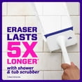 thumbnail image 7 of Mr. Clean Magic Eraser Shower & Tub Scrubber Starter Kit, Lavender, 1 Scrubber + 6 Erasers, 7 of 10