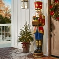 thumbnail image 1 of Member's Mark 6' Pre-Lit Grand Nutcracker with Music Box, 1 of 6