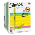 thumbnail image 6 of Sharpie Pocket Highlighters - Office Pack, Chisel Tip, Yellow, 36 per pack, 6 of 7