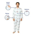 thumbnail image 5 of Character Family Sleep Men's 2-Piece Pajama Set, 5 of 7