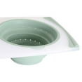 thumbnail image 3 of Dexas 2-Pack Over the Sink Strainer and Chop & Scoop Cutting Board, Choose Color, 3 of 5