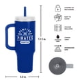 thumbnail image 3 of Logo Brands Hampton Pirates Stainless Steel Leakproof Tumbler, 3 of 6