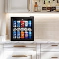 thumbnail image 2 of Frigidaire 1.6 cu. ft. Glass Door Compact Beverage Refrigerator, 2 of 11
