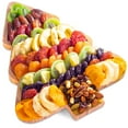 thumbnail image 1 of Fun & Festive Christmas Tree Shaped Dried Fruit Tray, 1 of 8