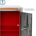 thumbnail image 6 of Seville Classics UltraHD 2 Door Rolling Cabinet, 28" W x 18” D x 34.5" H, 6 of 12