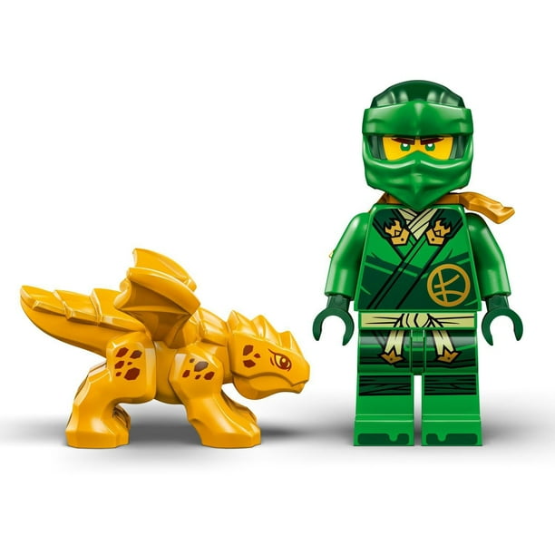 LEGO NINJAGO Lloyd's Green Forest Dragon Toy, 128 pcs