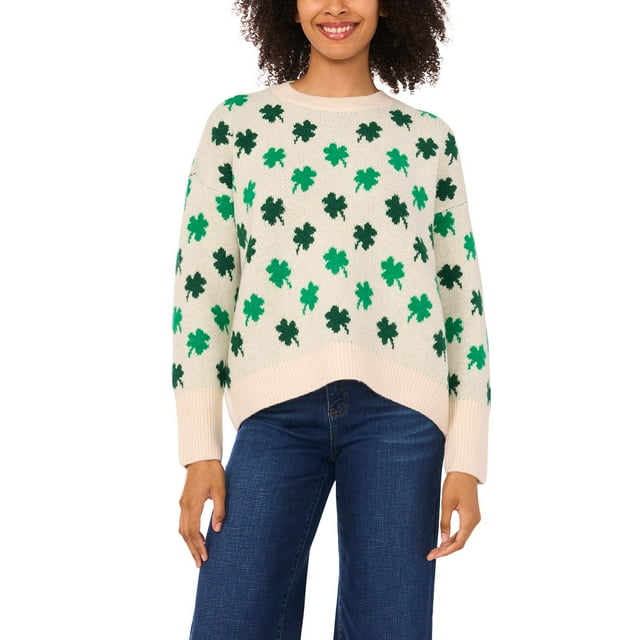 Vince Camuto Women's St. Patrick's Day Sweater