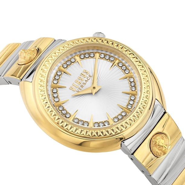 New Versace Diamond Crystal 38mm Two Tone Watch Versace Women main image 4