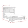 thumbnail image 6 of Society Den Paterson Storage 3PC or 5PC Bedroom Set in Grey, Assorted Sizes, 6 of 8