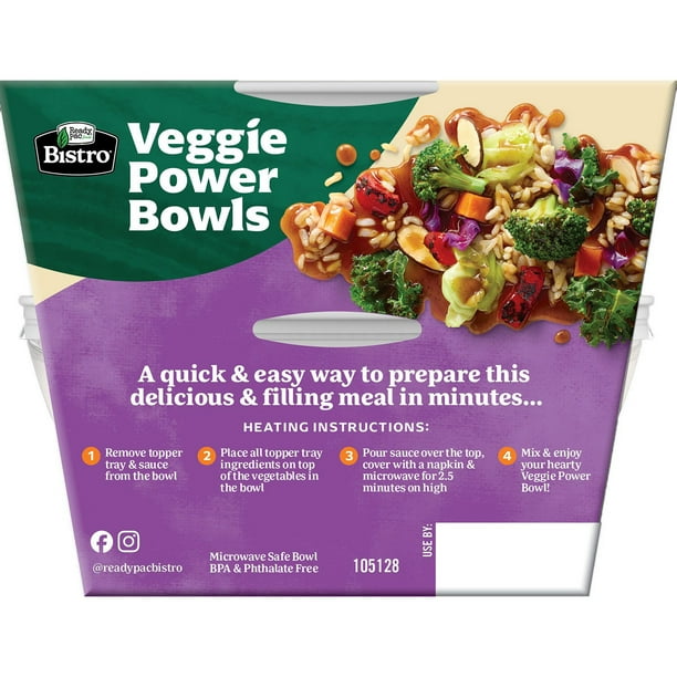 Ready Pac Bistro Veggie Power Bowls Ginger Teriyaki, 7.25 oz., 2