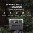 thumbnail image 9 of 1600-Watt EcoFlow River 2 Pro Portable Power Station With X Boost Technology + 2pcs 45W Solar Panel, 9 of 12