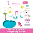 thumbnail image 2 of Barbie Dreamhouse Dollhouse with Accessories, 2 of 15