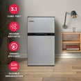 thumbnail image 5 of Frigidaire Compact Fridge Freezer Combo, 3.1 cu. ft. Capacity, Small Top Freezer Refrigerator, 5 of 9