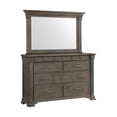 thumbnail image 1 of Society Den Paterson 10-Drawer Dresser and Mirror in Grey, 1 of 9