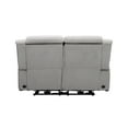 thumbnail image 19 of Tristan 3pc Fabric Power Reclining Set with Heat and Massage, Gray, 19 of 23