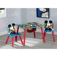 thumbnail image 2 of Disney Mickey Mouse Kids Table and Chair Set with Storage by Delta Children, 2 of 6